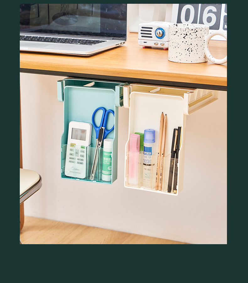 under-Desk Drawer Type Key Storage Box Office Desktop Student Stationery Box Table Bottom Hanging Hidden Pencil Case under-Desk Drawer Type Key Storage Box Office Desktop Student Stationery Box Table Bottom Hanging Hidden Pencil Case