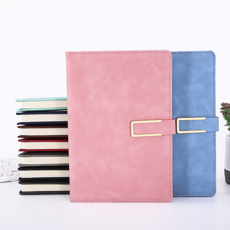 Custom B5 Business Stationery Notebook Set Student Journal Soft Leather Gift A5 Notebook Custom Logo