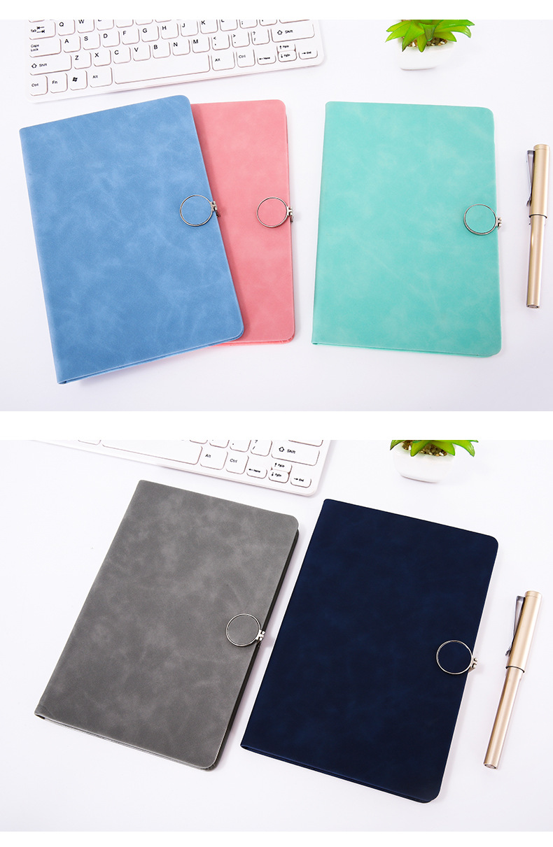 Custom B5 Business Stationery Notebook Set Student Journal Soft Leather Gift A5 Notebook Custom Logo Custom B5 Business Stationery Notebook Set Student Journal Soft Leather Gift A5 Notebook Custom Logo