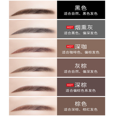 M&#039;AYCREATE New Triangle Eyebrow Pencil Double-Headed Ultra-Fine Pen Point Women&#039;s Waterproof Sweat-Proof Natural Long Lasting Factory Direct Sales