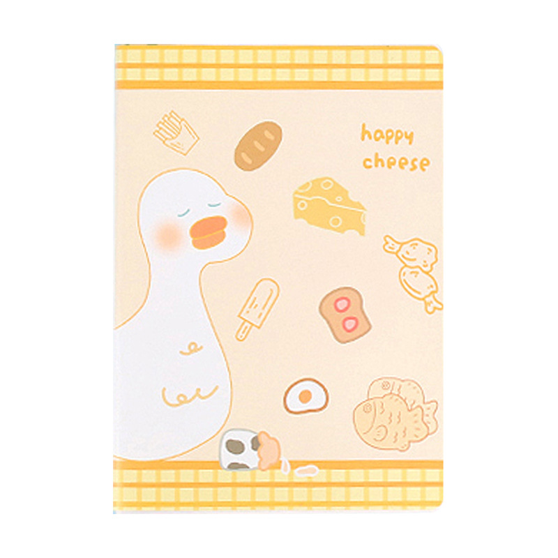 B5a5 Notebook Wholesale Soft Leather Simple Student Good-looking Cartoon Cute Creative Accounting Notes Plastic Cover Notebook