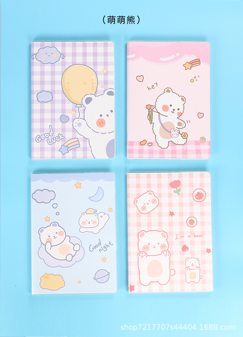 B5a5 Notebook Wholesale Soft Leather Simple Student Good-looking Cartoon Cute Creative Accounting Notes Plastic Cover Notebook B5a5 Notebook Wholesale Soft Leather Simple Student Good-looking Cartoon Cute Creative Accounting Notes Plastic Cover Notebook