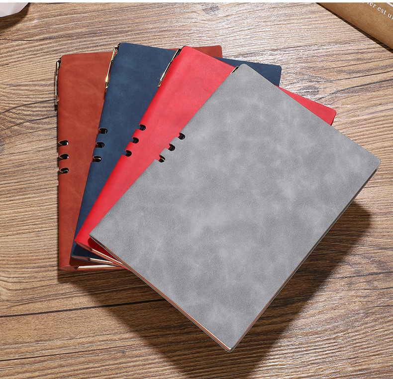 Factory Wholesale A5 Sheepskin Pen Notebook Custom Business Gift Set Notepad Customizable Logo Factory Wholesale A5 Sheepskin Pen Notebook Custom Business Gift Set Notepad Customizable Logo