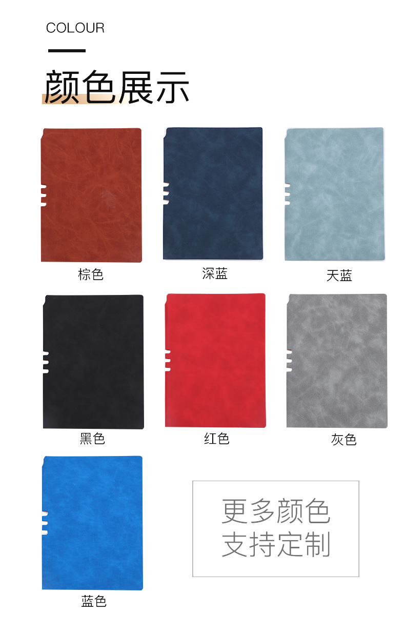 Factory Wholesale A5 Sheepskin Pen Notebook Custom Business Gift Set Notepad Customizable Logo Factory Wholesale A5 Sheepskin Pen Notebook Custom Business Gift Set Notepad Customizable Logo