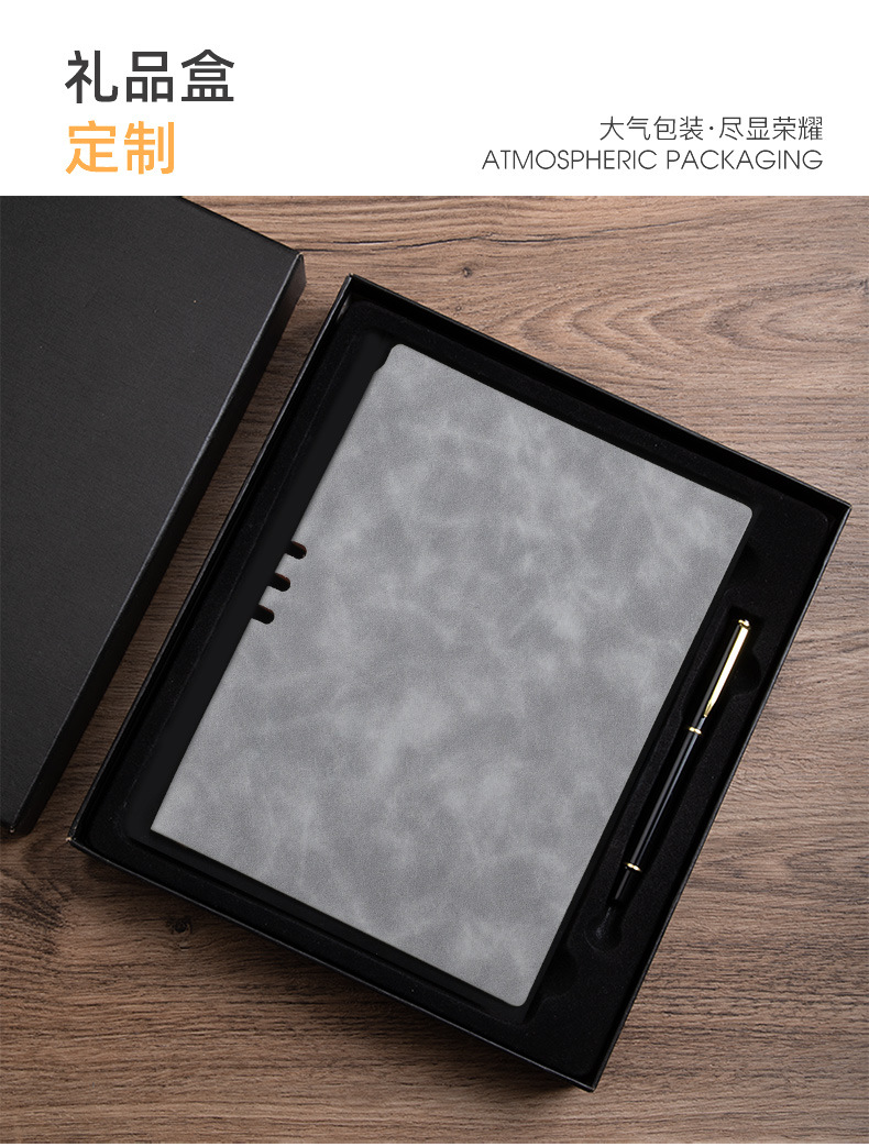 Factory Wholesale A5 Sheepskin Pen Notebook Custom Business Gift Set Notepad Customizable Logo Factory Wholesale A5 Sheepskin Pen Notebook Custom Business Gift Set Notepad Customizable Logo