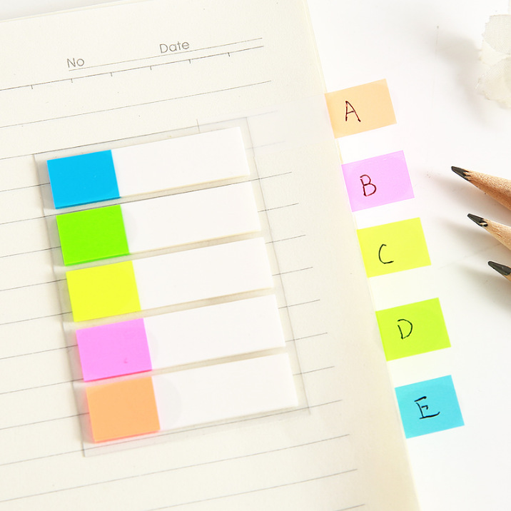 Indication Label Sticker Removable Classified Stickers Sticky Notes Small Index Sticky Notes Sticky Note Book Stickers