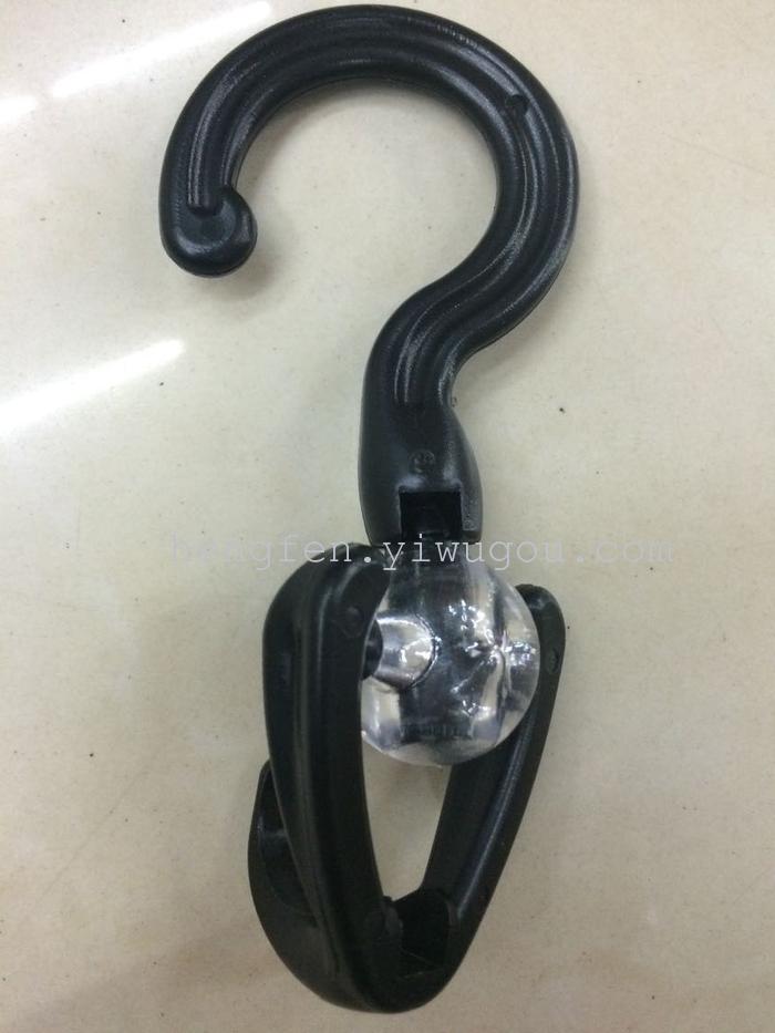 Car hook double hook with 360 ° rotating car seat back storage hooks