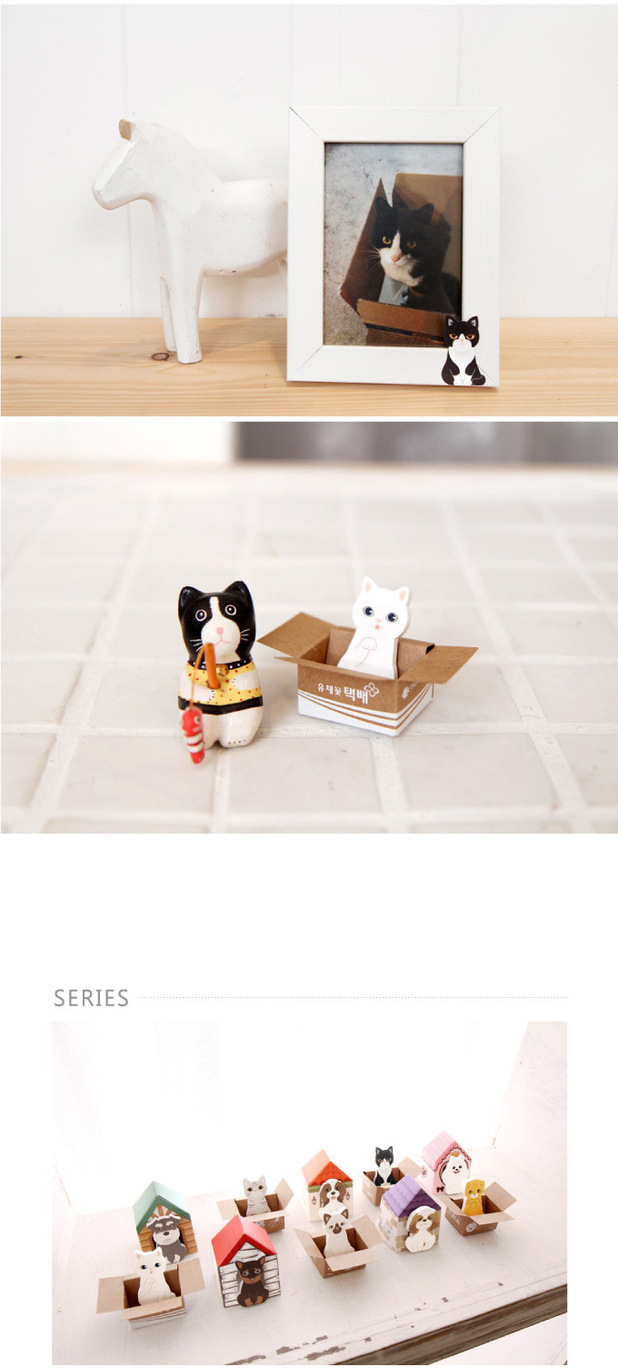 Korean Carton Cute Carton Cat Small Notepad Sticky Note | Note Sticker | Sticky Notes Korean Carton Cute Carton Cat Small Notepad Sticky Note | Note Sticker | Sticky Notes