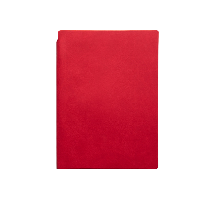 Office Stationery A5 Business Soft Leather Notebook Custom Printable Logo Creative Imitation Leather Diary Notebook Custom