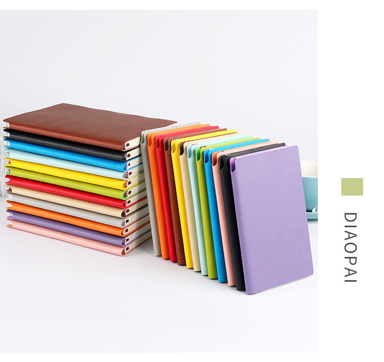 Office Stationery A5 Business Soft Leather Notebook Custom Printable Logo Creative Imitation Leather Diary Notebook Custom Office Stationery A5 Business Soft Leather Notebook Custom Printable Logo Creative Imitation Leather Diary Notebook Custom