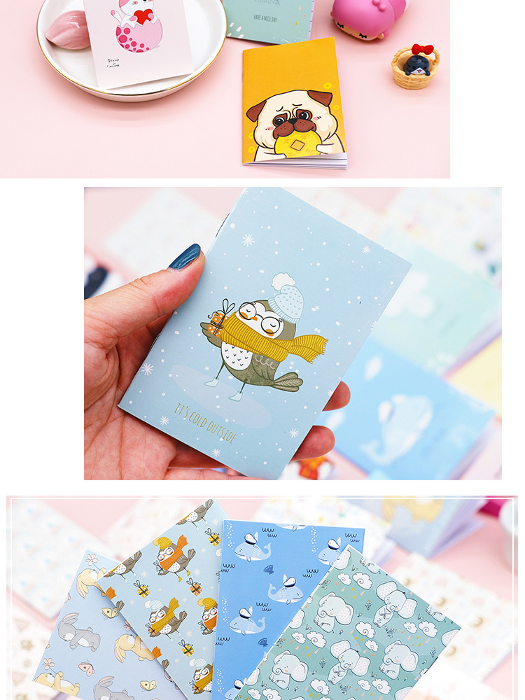 Factory Direct Supply Cartoon Notebook Mini Pockets Notebook Cute Notebook Gift Small Gift Wholesale Custom T Factory Direct Supply Cartoon Notebook Mini Pockets Notebook Cute Notebook Gift Small Gift Wholesale Custom T