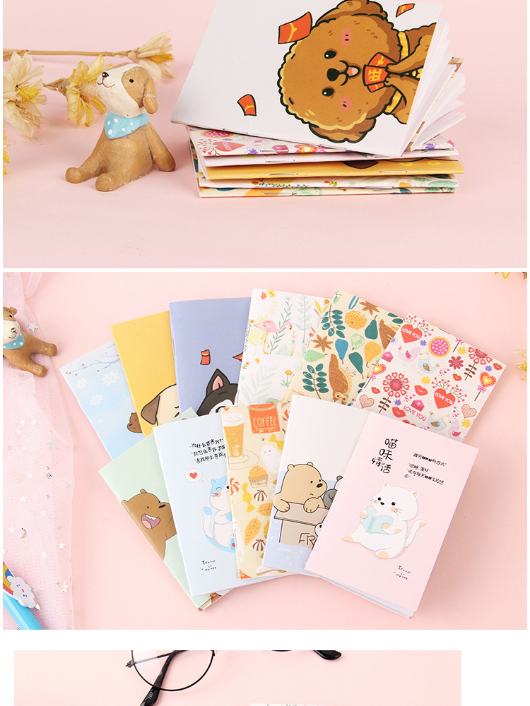 Factory Direct Supply Cartoon Notebook Mini Pockets Notebook Cute Notebook Gift Small Gift Wholesale Custom T Factory Direct Supply Cartoon Notebook Mini Pockets Notebook Cute Notebook Gift Small Gift Wholesale Custom T