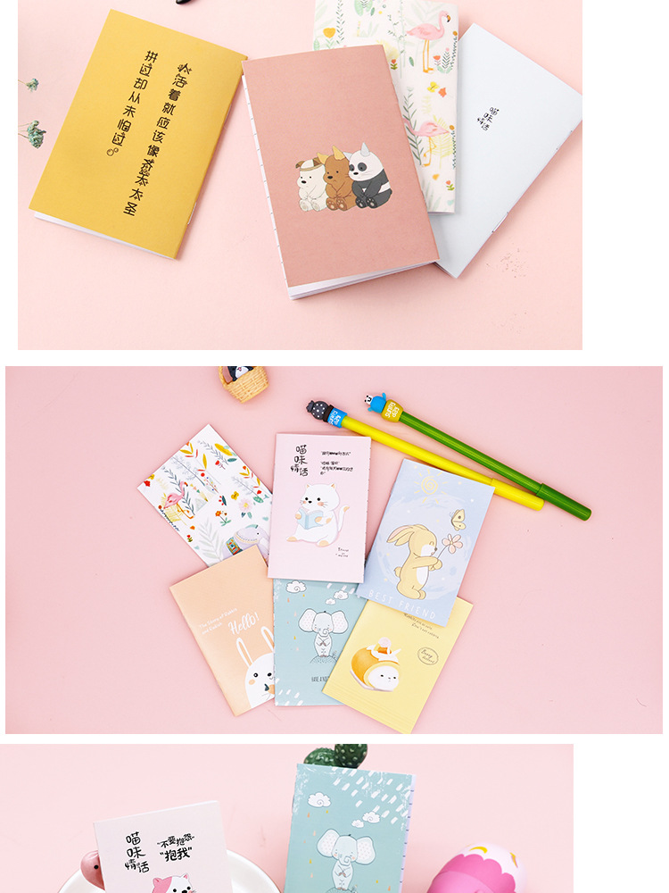 Factory Direct Supply Cartoon Notebook Mini Pockets Notebook Cute Notebook Gift Small Gift Wholesale Custom T Factory Direct Supply Cartoon Notebook Mini Pockets Notebook Cute Notebook Gift Small Gift Wholesale Custom T