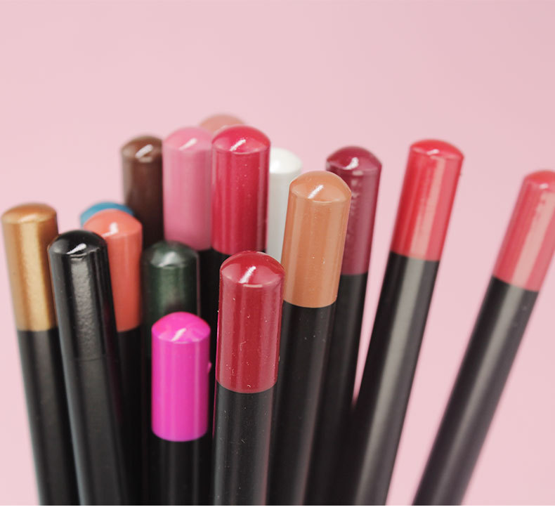 for CrossBorder Lip Liner 3 in 1 Function Eyeliner Eyebrow Line Available 21 Colors Lip Pencil Lipstick Pen without Logo for CrossBorder Lip Liner 3 in 1 Function Eyeliner Eyebrow Line Available 21 Colors Lip Pencil Lipstick Pen without Logo