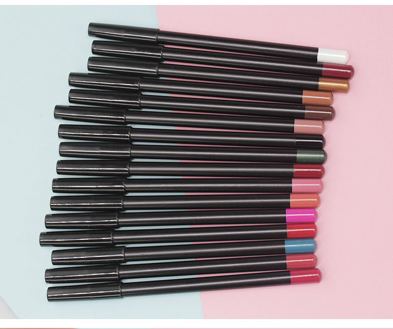 for CrossBorder Lip Liner 3 in 1 Function Eyeliner Eyebrow Line Available 21 Colors Lip Pencil Lipstick Pen without Logo for CrossBorder Lip Liner 3 in 1 Function Eyeliner Eyebrow Line Available 21 Colors Lip Pencil Lipstick Pen without Logo