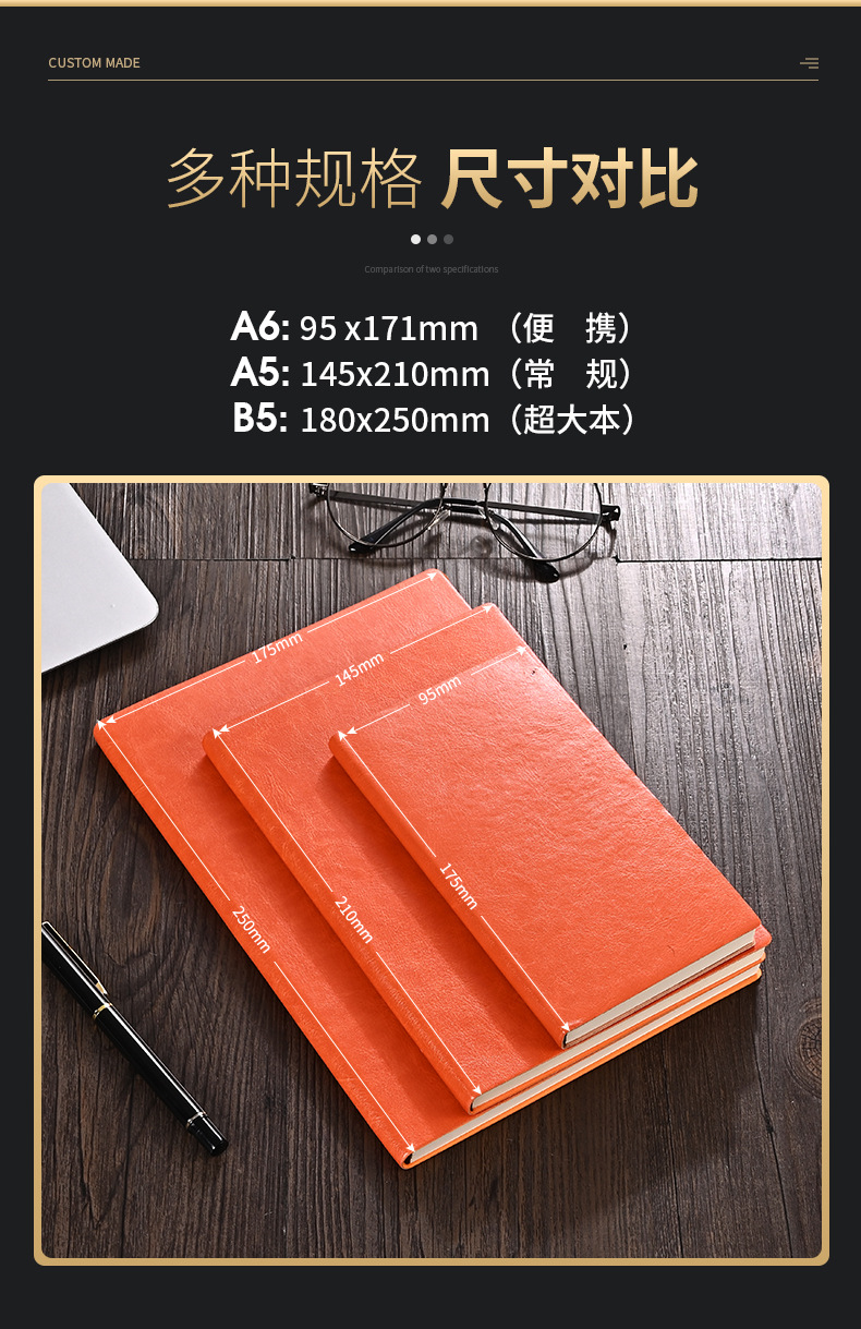 Pu Business Notebook Custom Simple A5 Soft Leather Loose-Leaf Notebook Student Office Journal Book Custom Logo Pu Business Notebook Custom Simple A5 Soft Leather Loose-Leaf Notebook Student Office Journal Book Custom Logo