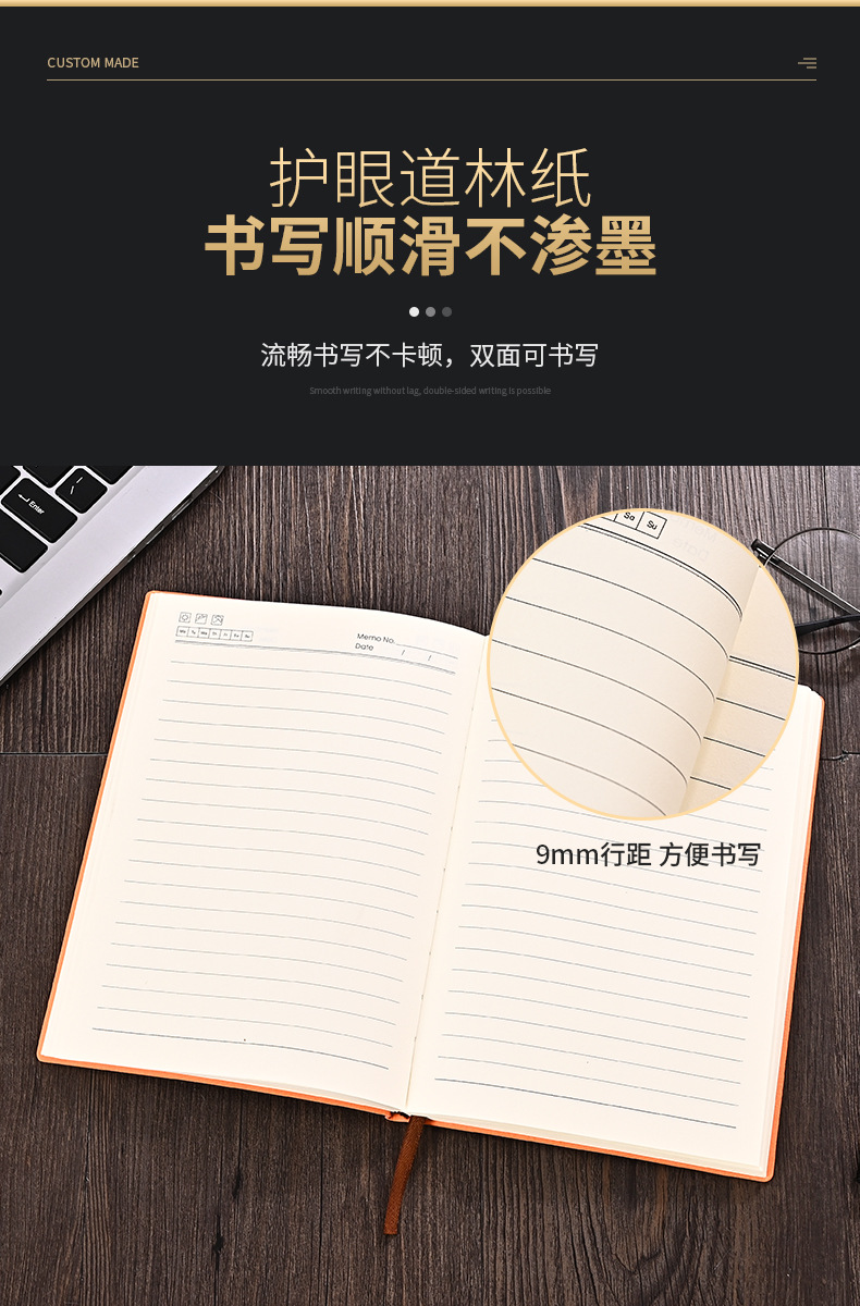 Pu Business Notebook Custom Simple A5 Soft Leather Loose-Leaf Notebook Student Office Journal Book Custom Logo Pu Business Notebook Custom Simple A5 Soft Leather Loose-Leaf Notebook Student Office Journal Book Custom Logo