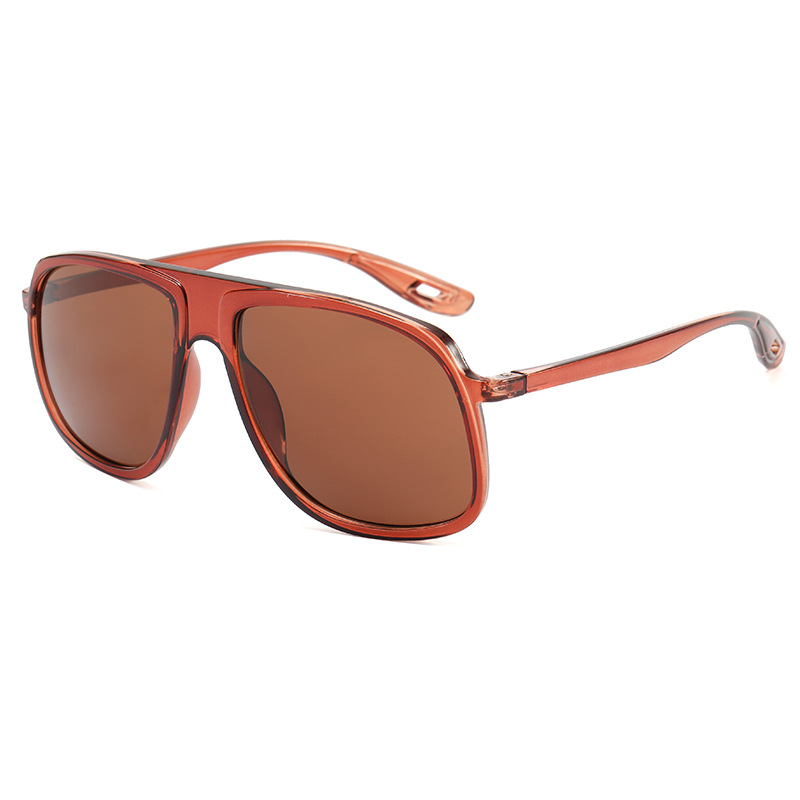 New Large Frame Square Sunglasses Men&#039;s Drivers Driving Glasses Outdoor Sun Shade Glasses UV Protection Sunglasses