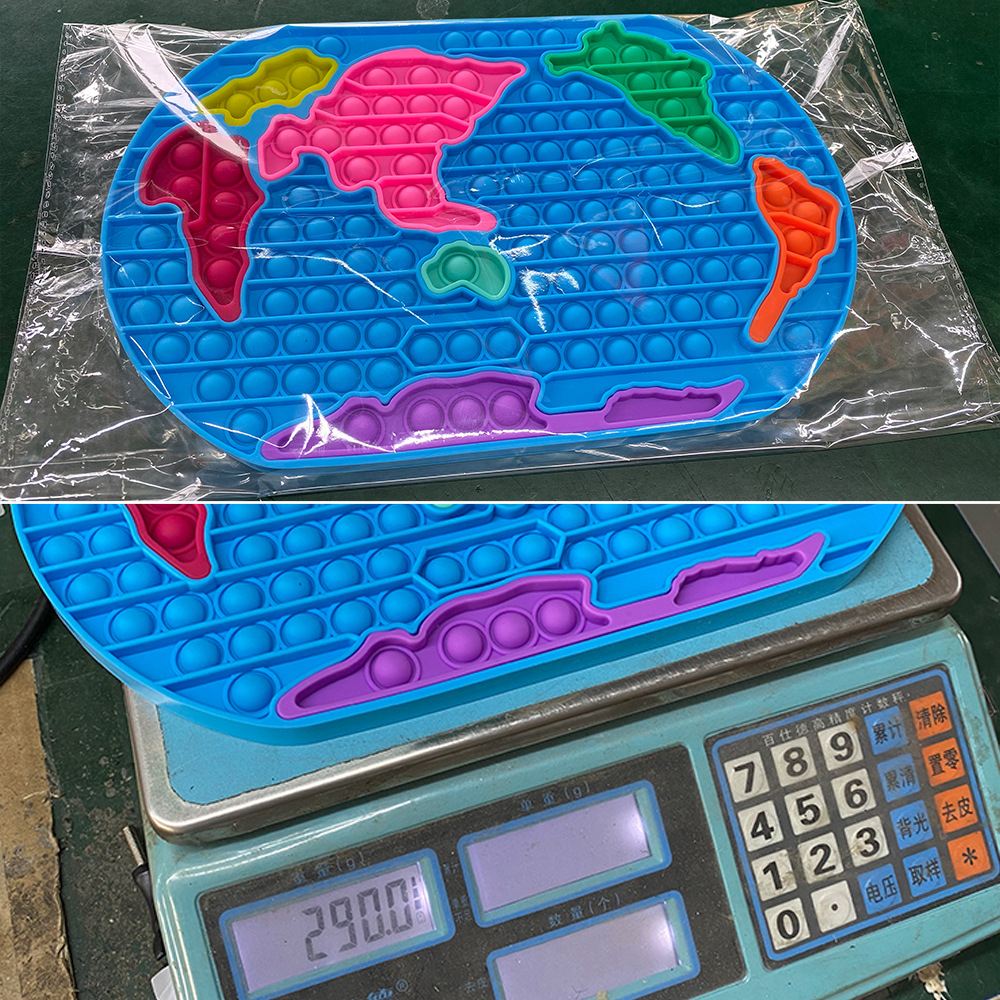 New Large Chessboard Deratization Pioneer Bag Pencil Case Large Size Silicone Educational Desktop Pressure Reduction Toy Puzzle