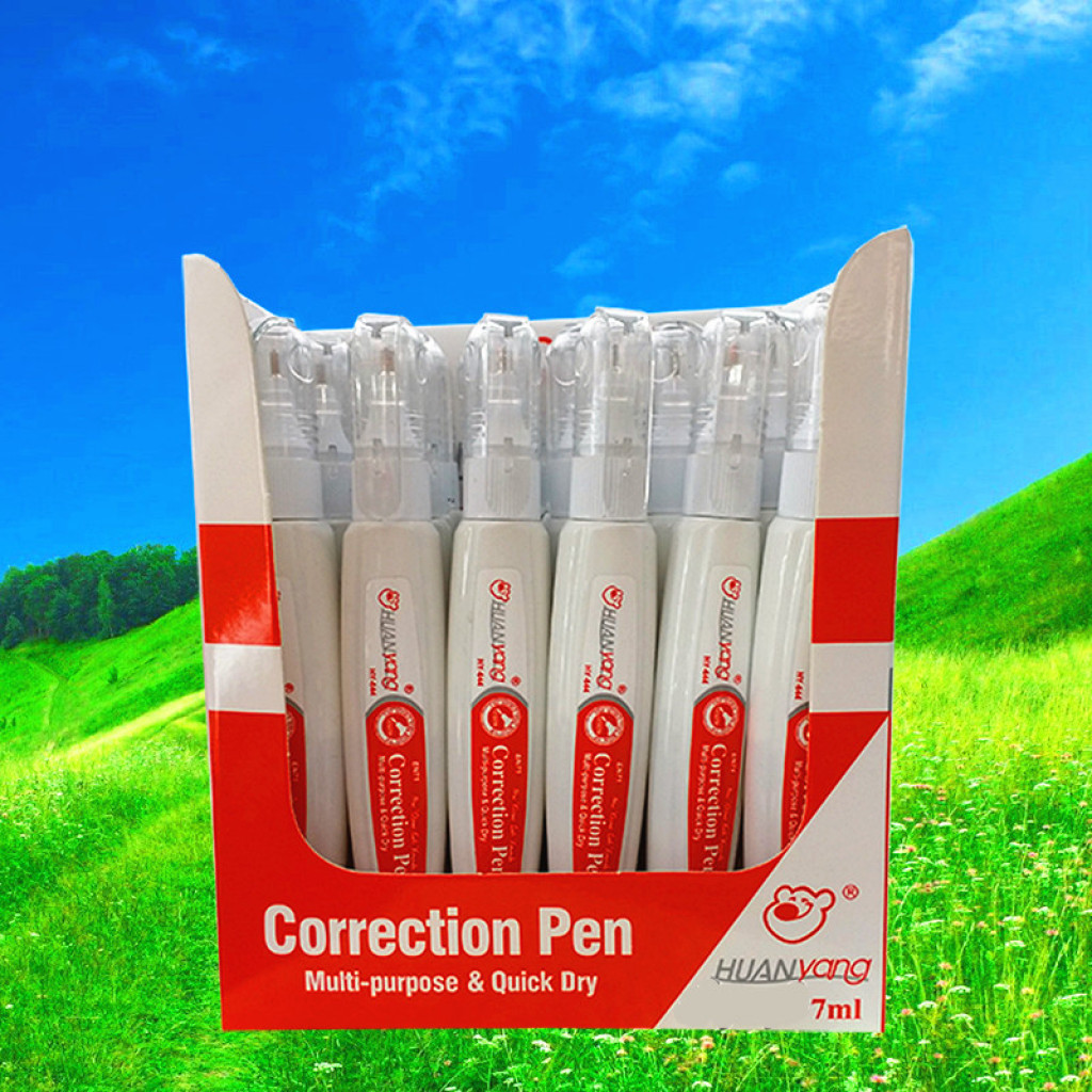 stationery  The correction fluid HY644 quick drying liquid error correction liquid pen