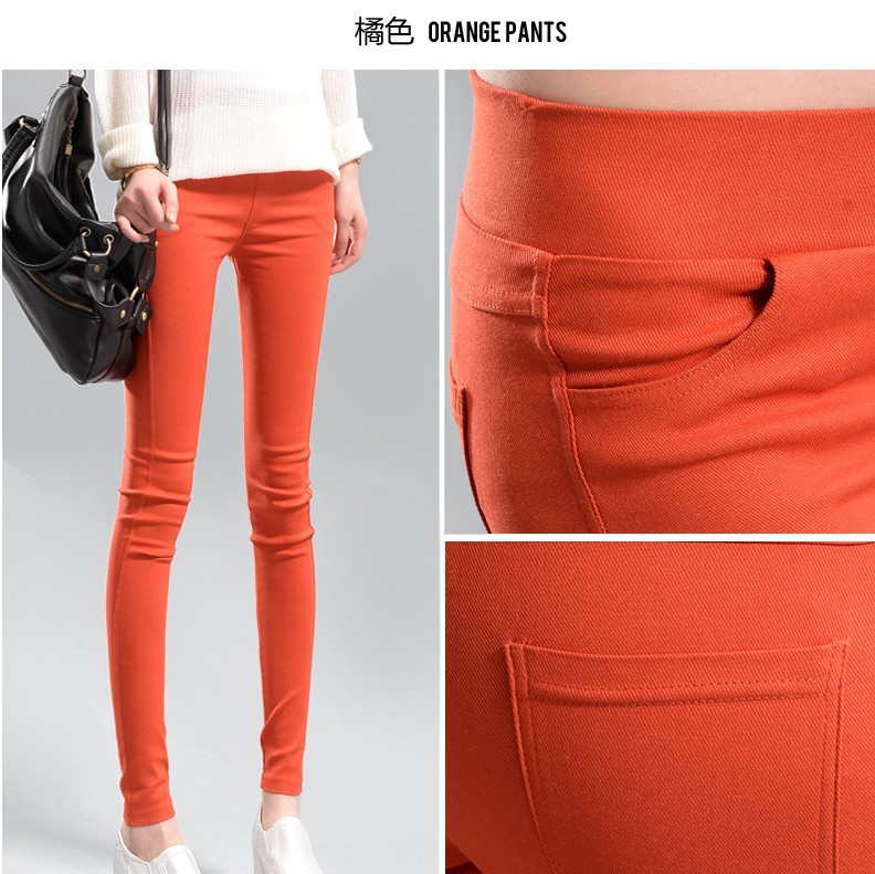 2021 Spring and Autumn New Large Size Black Skinny Pants High Waist Stretch Pencil Pants Tight-Fitting Outerwear Leggings Women's Trousers