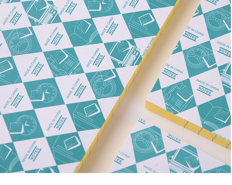 Office Supplies Horizontal Line Printing Sticky Notes Note Sticker Can Be Repeatedly Pasted Post-It Notes Announcement Stickers Factory Wholesale