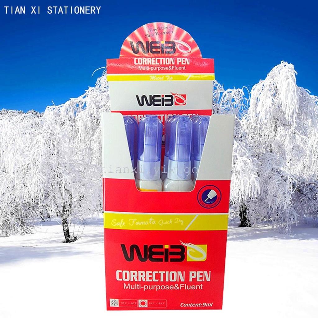 Fixed pen   wb-7811-12 stationery   correction fluid    correction pen
