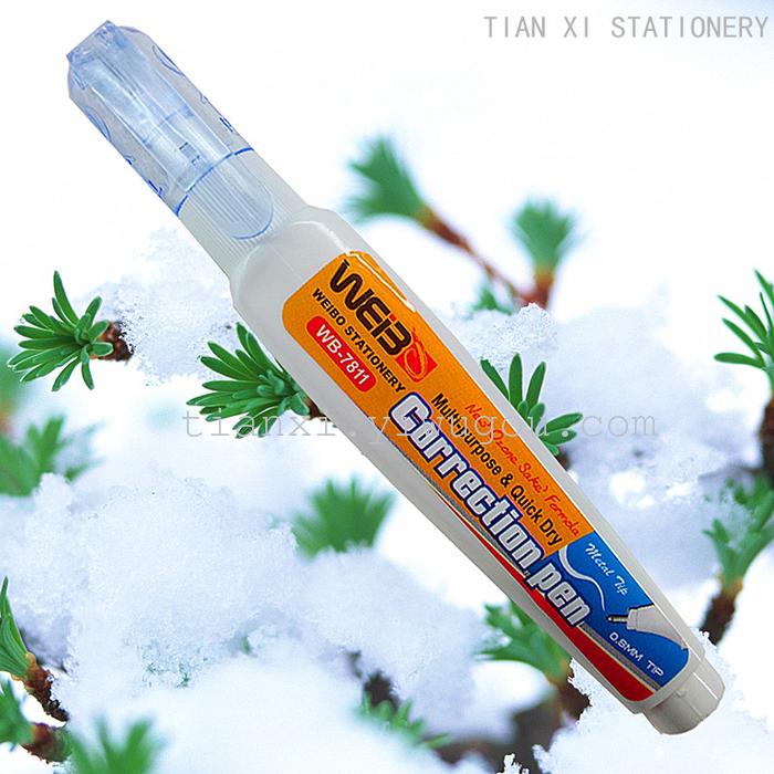 Fixed pen wb-7811-12 stationery correction fluid correction pen Fixed pen wb-7811-12 stationery correction fluid correction pen