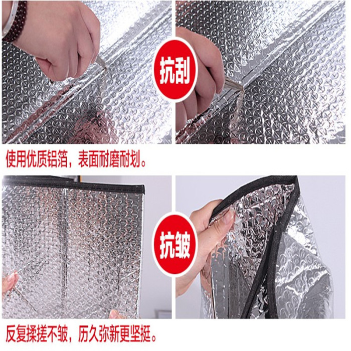 Car sunscreen shade silver double sided 130X60 car sun shade Car sunscreen shade silver double sided 130X60 car sun shade