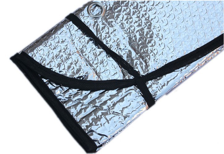 Car sunscreen shade silver double sided 130X60 car sun shade Car sunscreen shade silver double sided 130X60 car sun shade
