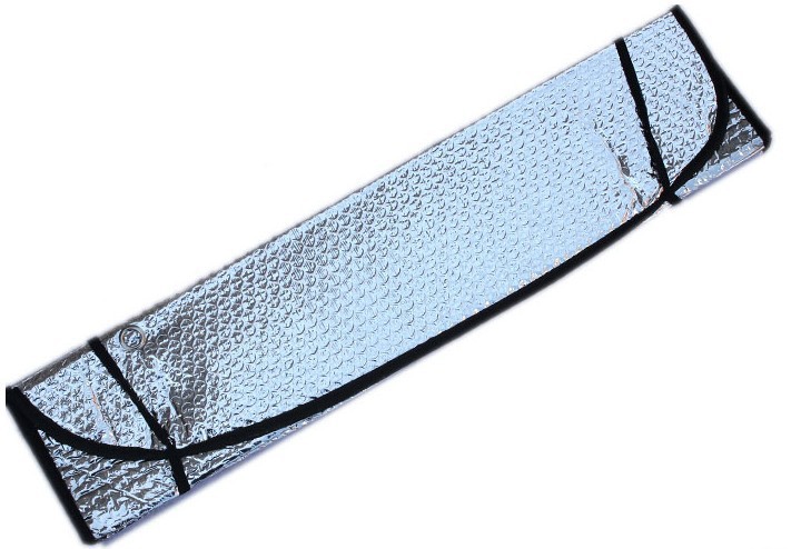Car sunscreen shade silver double sided 130X60 car sun shade Car sunscreen shade silver double sided 130X60 car sun shade