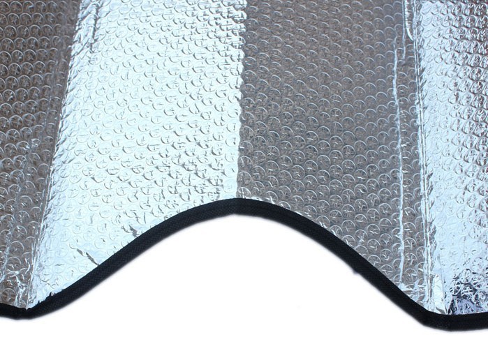 Car sunscreen shade silver double sided 130X60 car sun shade Car sunscreen shade silver double sided 130X60 car sun shade