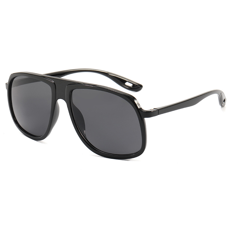 New Large Frame Square Sunglasses Men&#039;s Drivers Driving Glasses Outdoor Sun Shade Glasses UV Protection Sunglasses