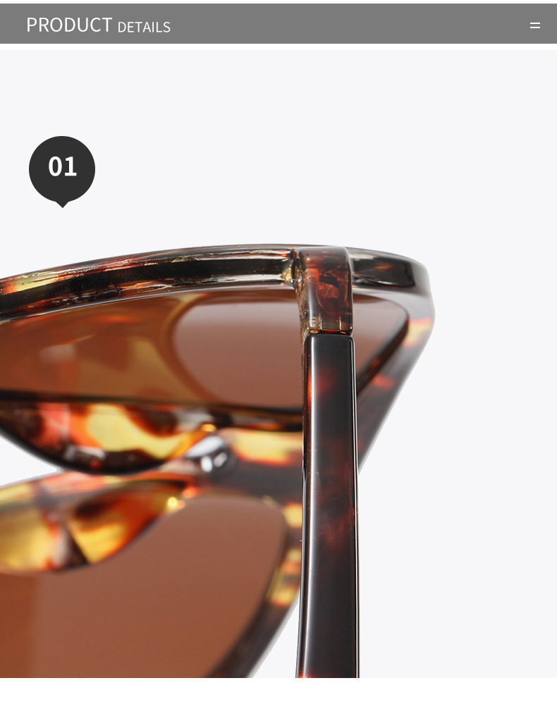 New Large Frame Square Sunglasses Men's Drivers Driving Glasses Outdoor Sun Shade Glasses UV Protection Sunglasses