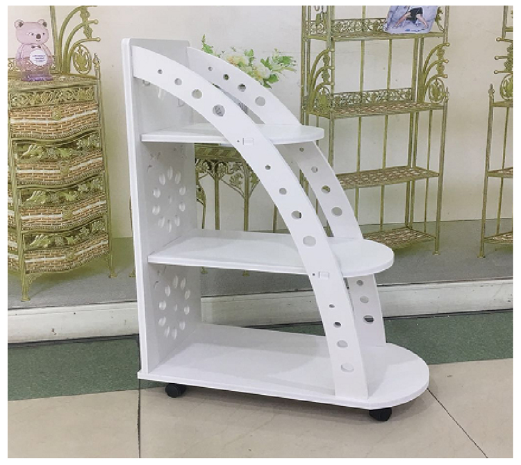 Creative waterproofing carving shelf shelf pulley tea table shelf magazine shelf ZW2348