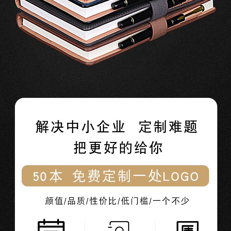 Jianxun Business Notebook Logo Notepad Set High-End Creative Office Factory Wholesale Student Notebook Jianxun Business Notebook Logo Notepad Set High-End Creative Office Factory Wholesale Student Notebook