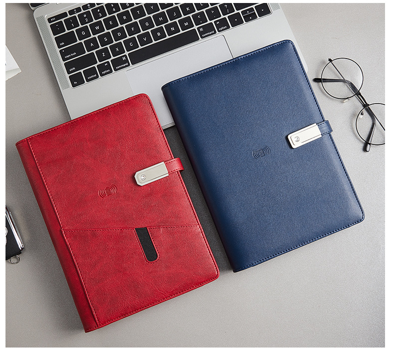 Charging Laptop Mobile Power Notepad with USB Flash Drive Wireless Charging Loose Spiral Notebook Business Meeting Gift Logo Charging Laptop Mobile Power Notepad with USB Flash Drive Wireless Charging Loose Spiral Notebook Business Meeting Gift Logo