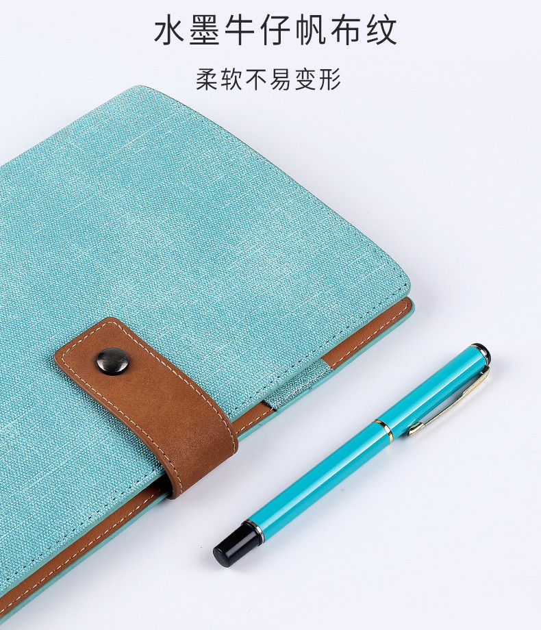 A5 Soft Leather Loose-Leaf Notebook Office Meeting Notebook Personality Creative Notepad Gift Set Customizable Logo A5 Soft Leather Loose-Leaf Notebook Office Meeting Notebook Personality Creative Notepad Gift Set Customizable Logo