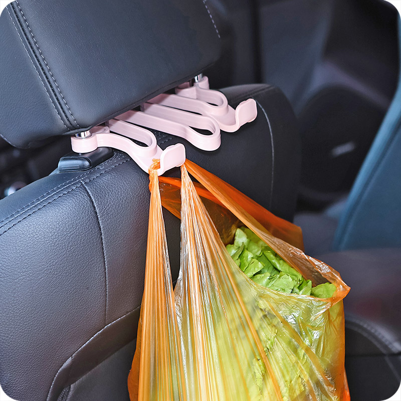 Car Hook Car Seat Back Hook Creative Car Accessory Storage Rack Multi-Functional Car Seat Hook