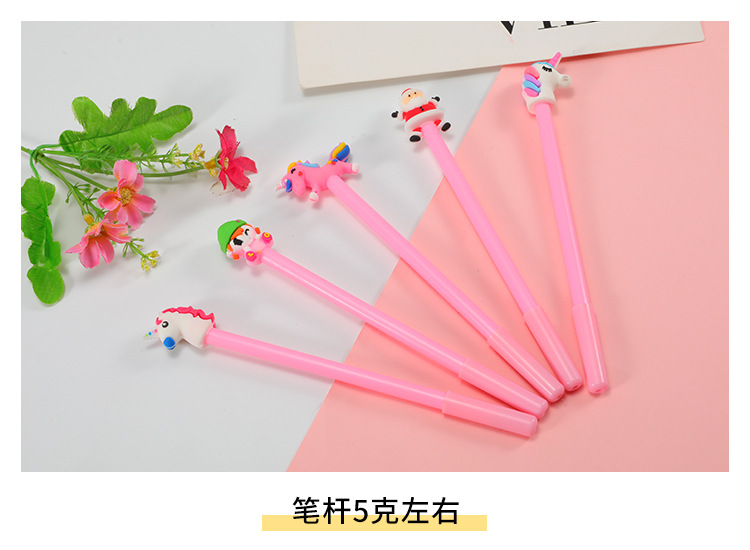 0.5mm Cartoon Gel Pen Set Student Signature Pen 10 Pieces Combination PVC Flexible Glue Ball Pen Customized Factory Direct Sales 0.5mm Cartoon Gel Pen Set Student Signature Pen 10 Pieces Combination PVC Flexible Glue Ball Pen Customized Factory Direct Sales
