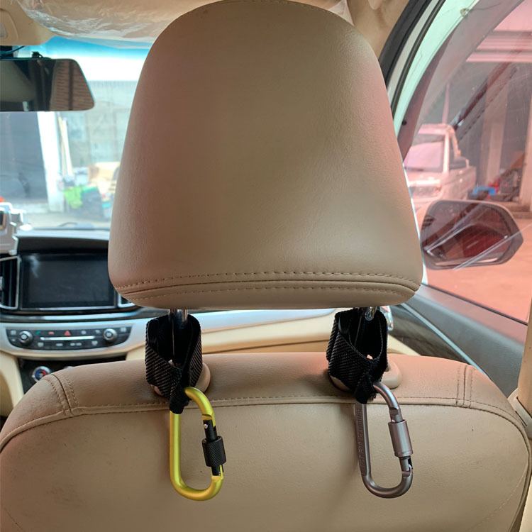 Baby Buggy Hook Car Hook Baby Stroller Accessories Aluminum Alloy Velcro Hook Electric Car Hanging Hook