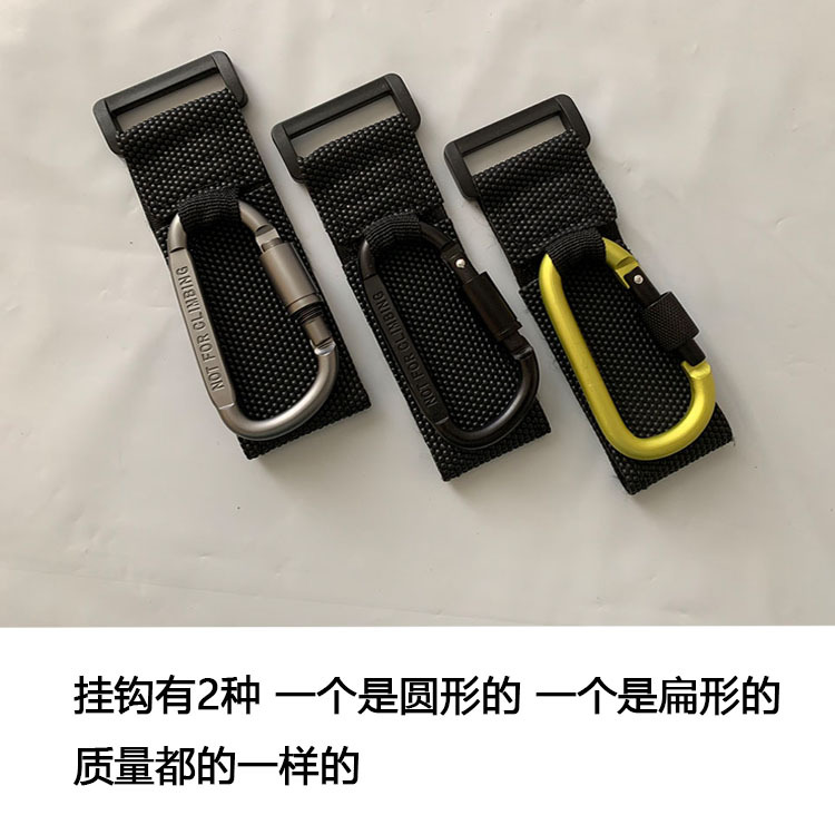Baby Buggy Hook Car Hook Baby Stroller Accessories Aluminum Alloy Velcro Hook Electric Car Hanging Hook