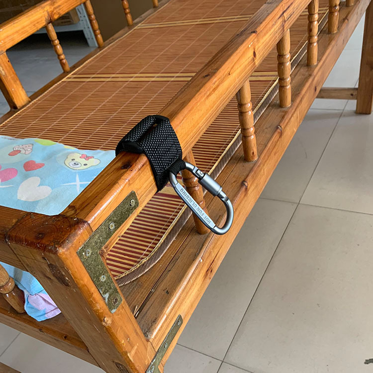 Baby Buggy Hook Car Hook Baby Stroller Accessories Aluminum Alloy Velcro Hook Electric Car Hanging Hook