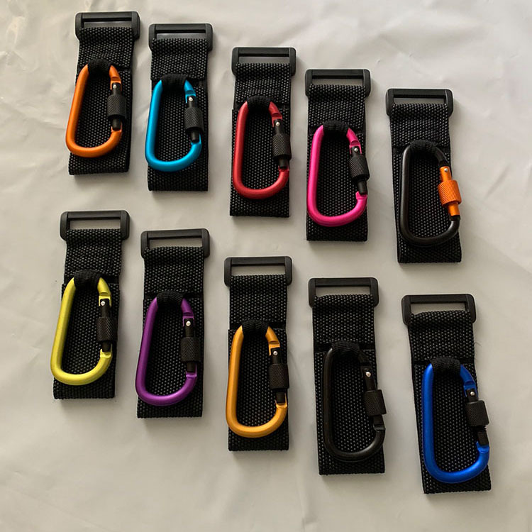 Baby Buggy Hook Car Hook Baby Stroller Accessories Aluminum Alloy Velcro Hook Electric Car Hanging Hook