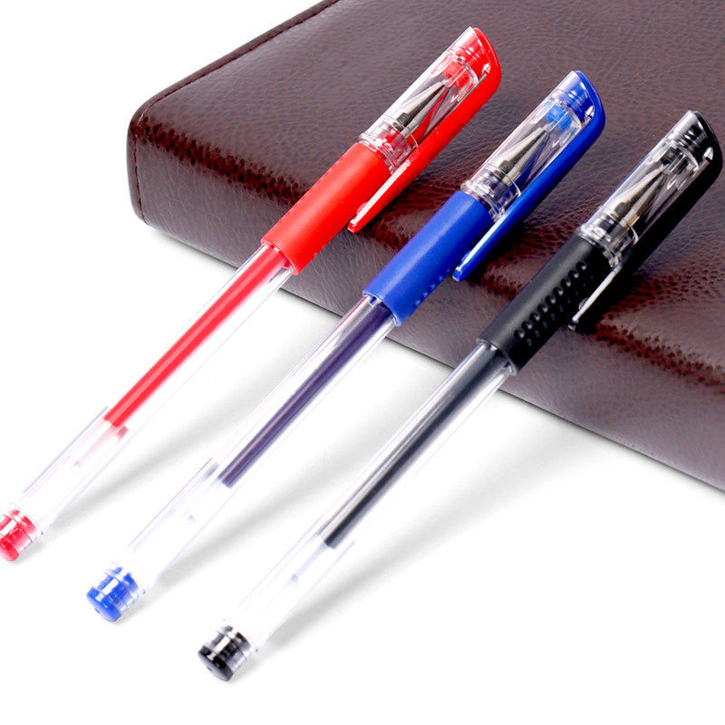 Stationery Ball Pen 0.5 Gel Pen Bullet Students' Supplies European Standard Learning Office Signature Pen Exam Carbon Pen