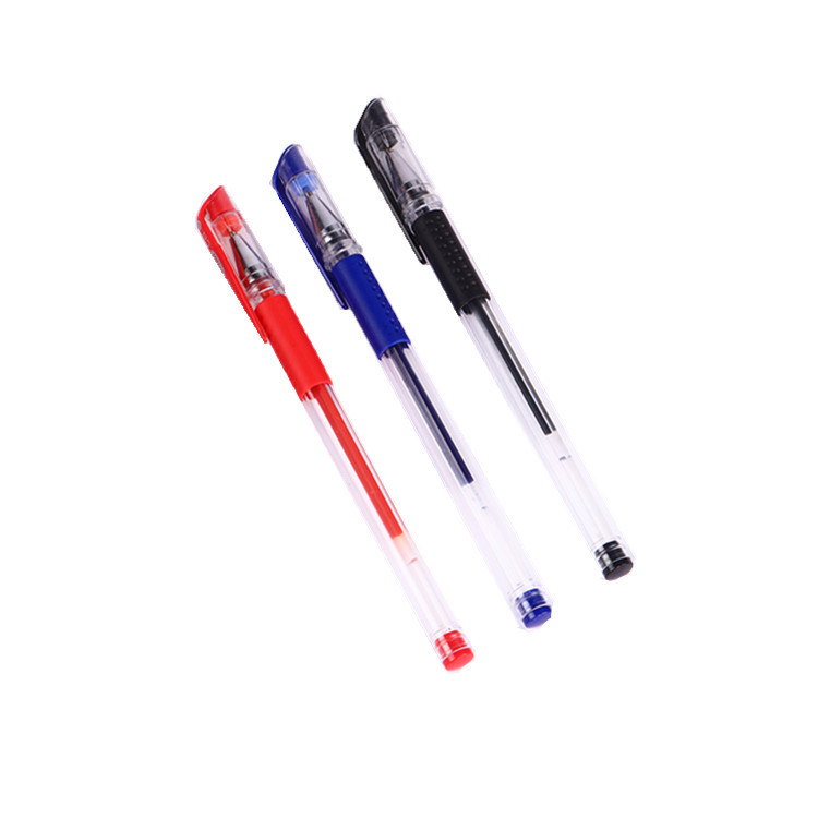 Stationery Ball Pen 0.5 Gel Pen Bullet Students&#039; Supplies European Standard Learning Office Signature Pen Exam Carbon Pen
