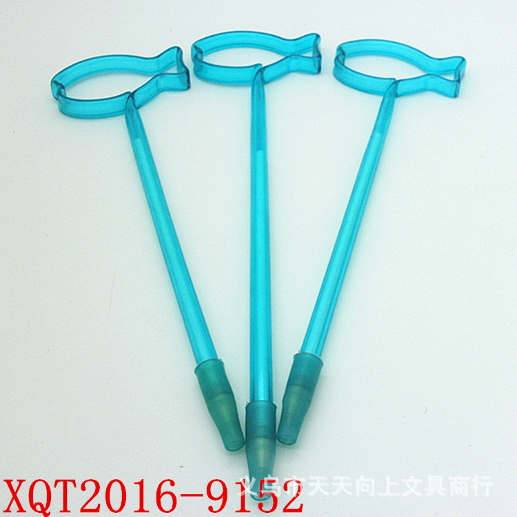 New Exotic Five-Pointed Star Pull Tube Stylish Pen PET Plastic Ball-Pen Office Supplies Student Writing Implement