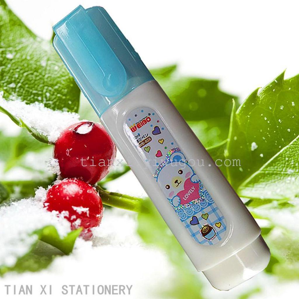 Correction fluid   wb-828 steel head correction fluid     correction pen    stationery