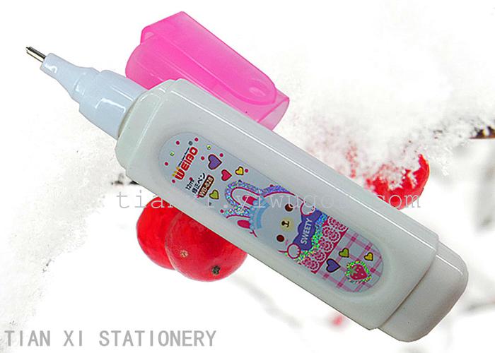 Correction fluid wb-828 steel head correction fluid correction pen stationery Correction fluid wb-828 steel head correction fluid correction pen stationery