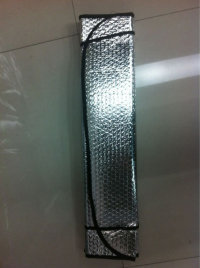 Car sun shade visor two-sided silver sun shade aluminum Sun 60*130